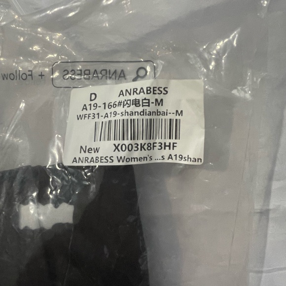 Black and White Striped Dress - Picture 9 of 10